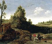 Esaias Van de Velde Landscape oil painting reproduction
